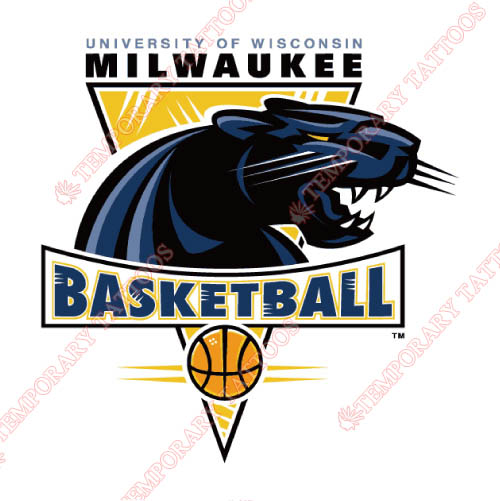 Wisconsin Milwaukee Panthers Customize Temporary Tattoos Stickers NO.7043